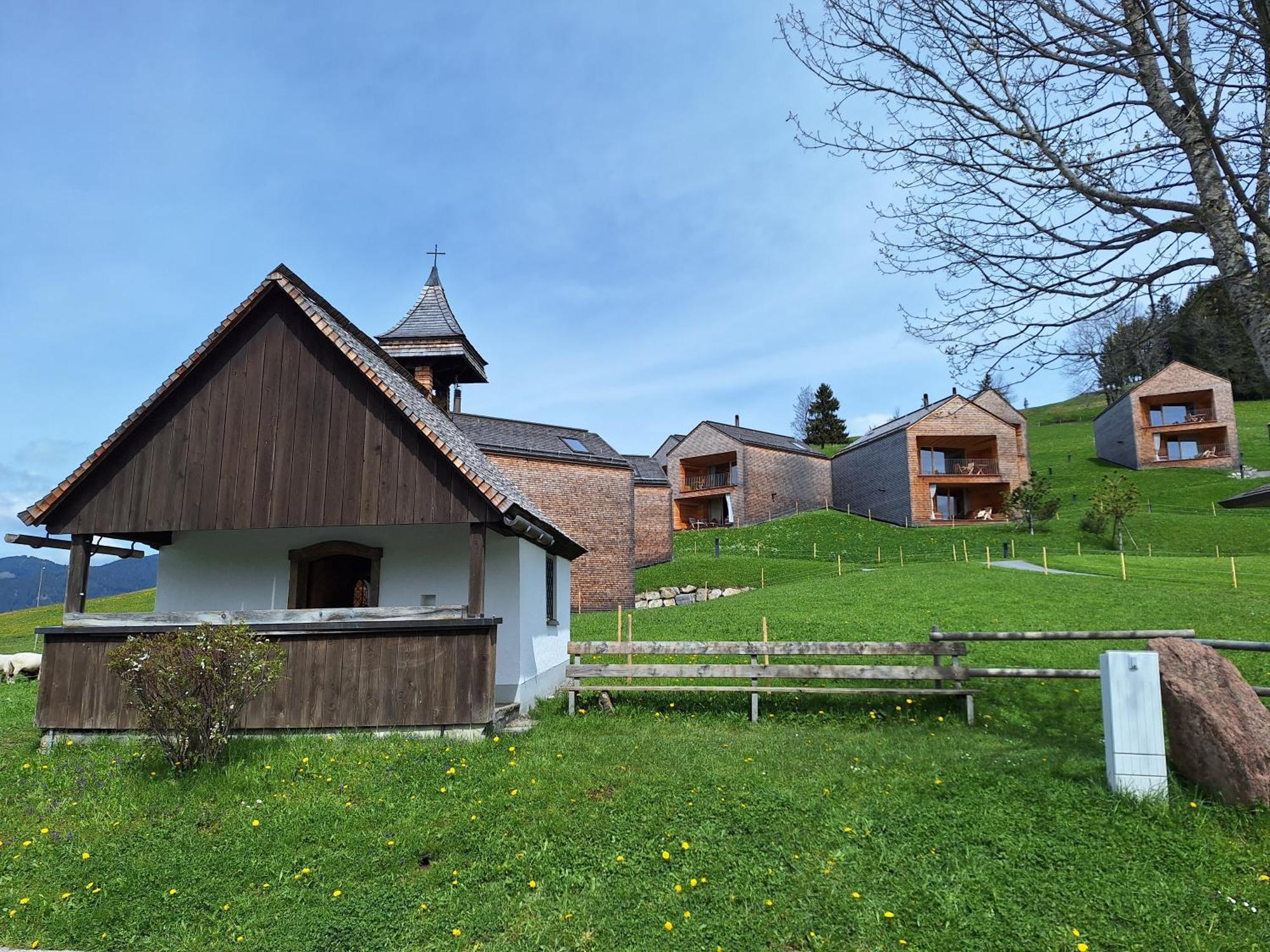 Apartment Rheintal Im Alpenvorland Batschuns Bagian luar foto