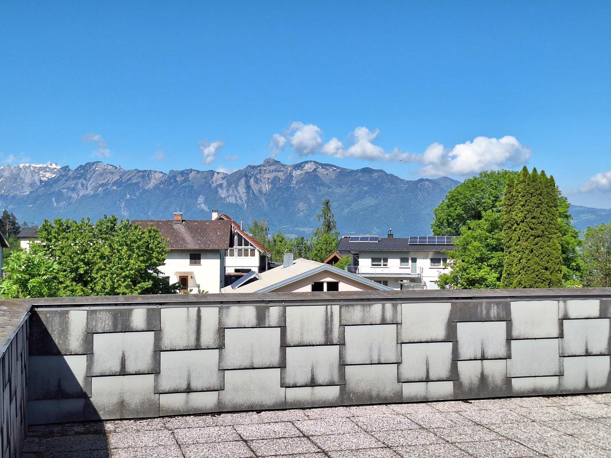 Apartment Rheintal Im Alpenvorland Batschuns Bagian luar foto